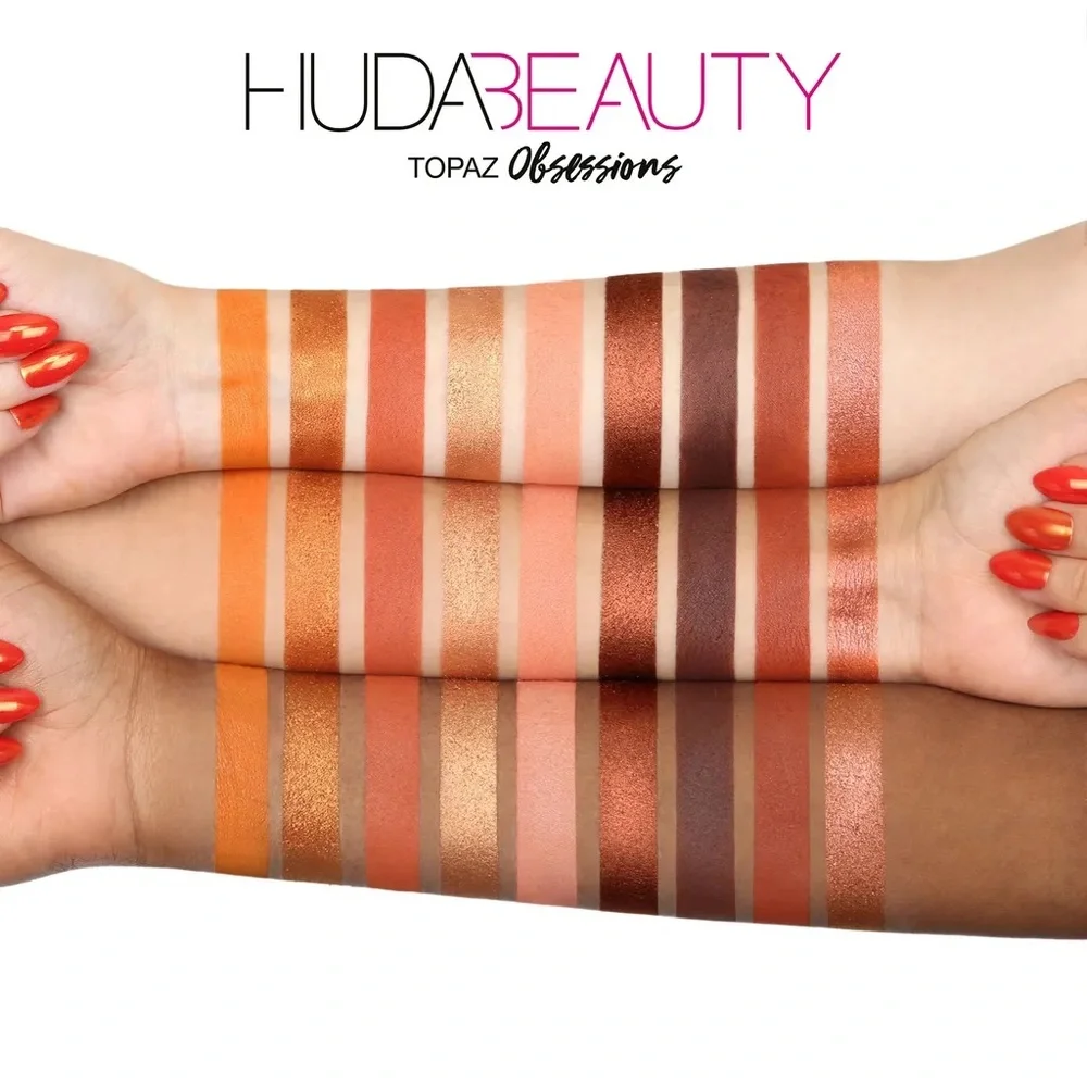 Huda Beauty Topaz Obsessions Eyeshadow Palette (NWOB) - Picture 8 of 16